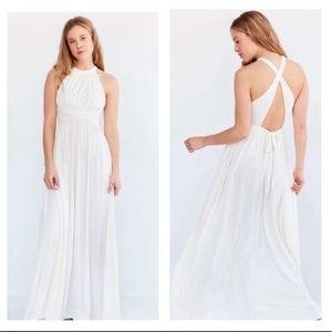 Urban Outfitters Goddess Knit Maxi Dress